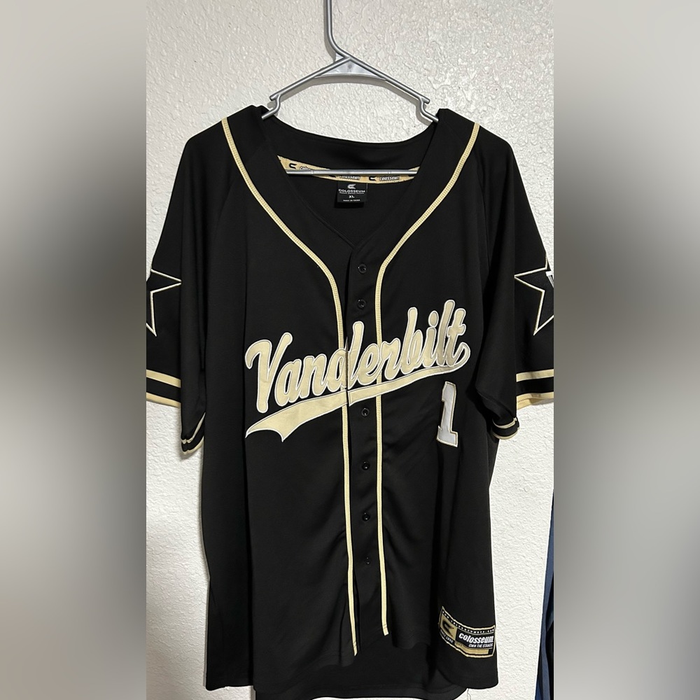 Vanderbilt Baseball Jersey